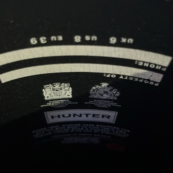 Hunter boots - Picture 4 of 4